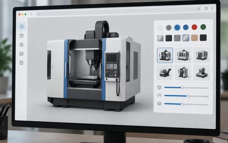 3D Configurator for Industrial Equipment: Sell Complex Machines Online