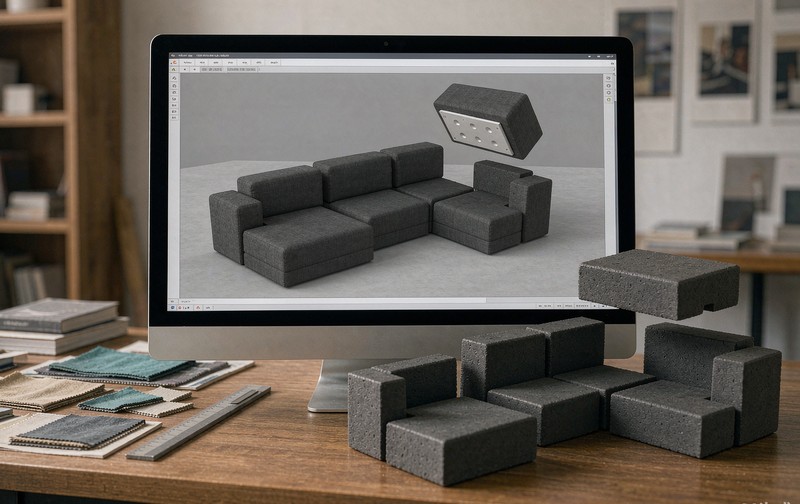 Shopify Furniture Configurator: What Modular Sofas Need Beyond a 3D Viewer